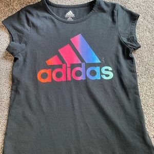 Adidas Athletic Tee (girls medium) condition: excellent( no damage)